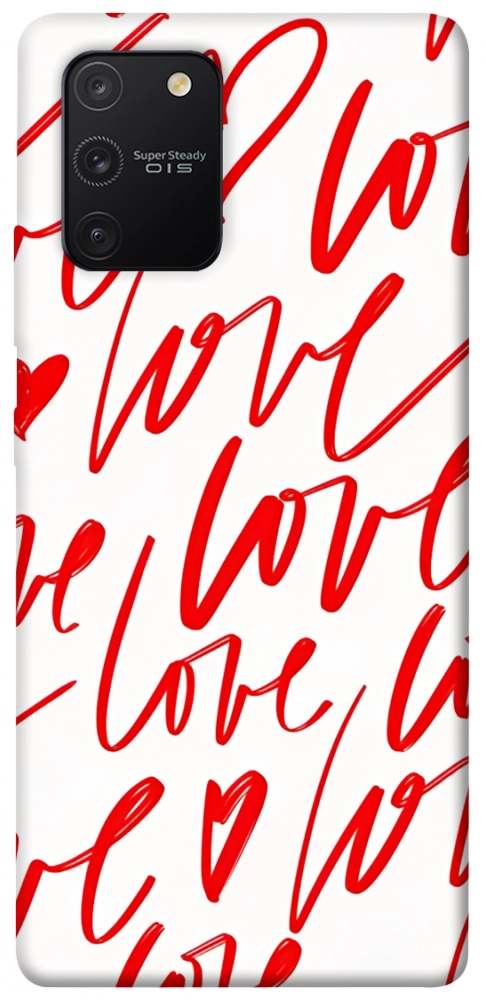 Чехол Love handwriting для Galaxy S10 Lite (2020)