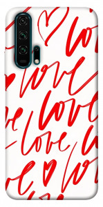 Чохол Love handwriting для Huawei Honor 20 Pro