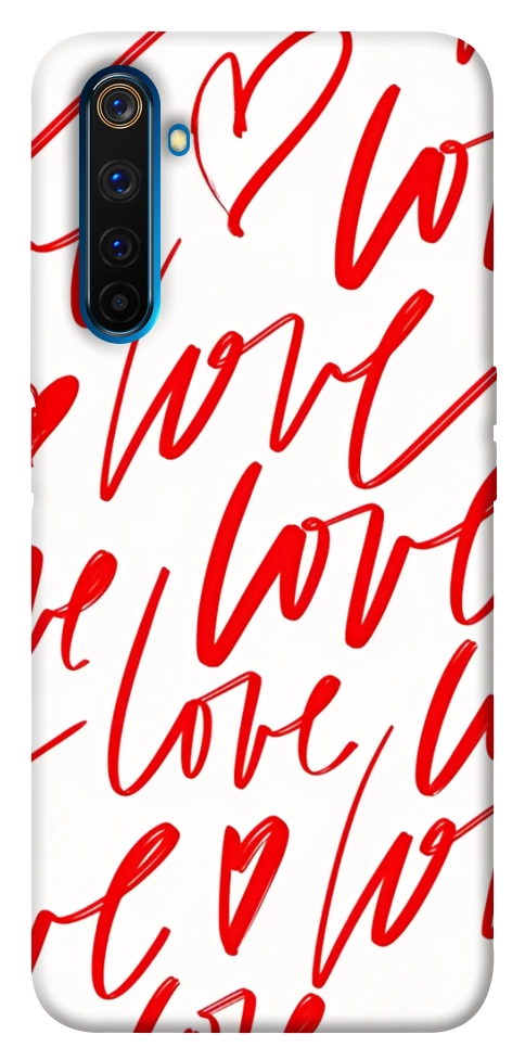 Чохол Love handwriting для Realme 6 Pro