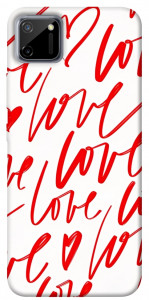 Чехол Love handwriting для Realme C11