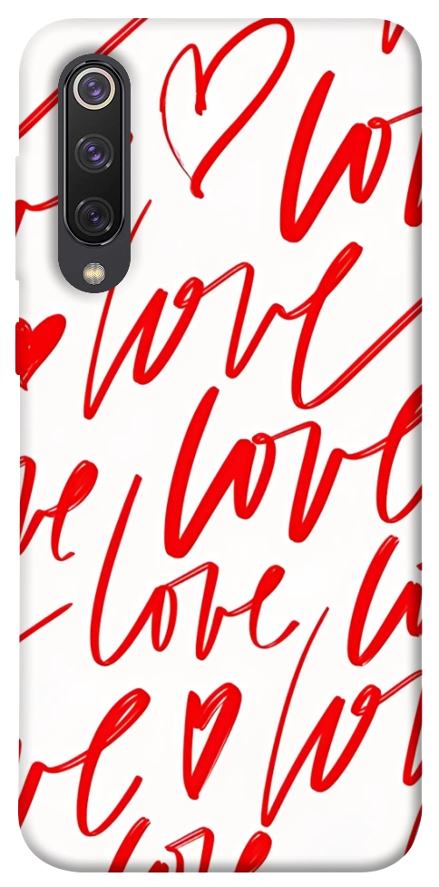 Чехол Love handwriting для Xiaomi Mi 9 SE