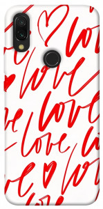 Чохол Love handwriting для Xiaomi Redmi Y3