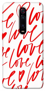 Чохол Love handwriting для Xiaomi Redmi K20