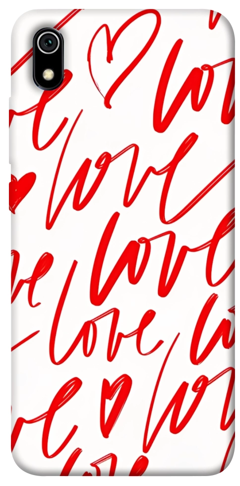 Чехол Love handwriting для Xiaomi Redmi 7A