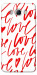 Чехол Love handwriting для Galaxy J7 (2016)