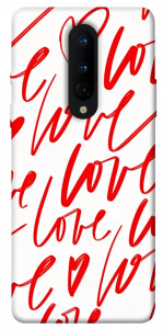Чохол Love handwriting для OnePlus 8
