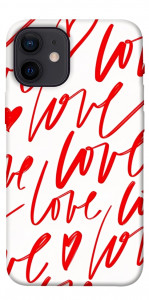 Чехол Love handwriting для iPhone 12 mini