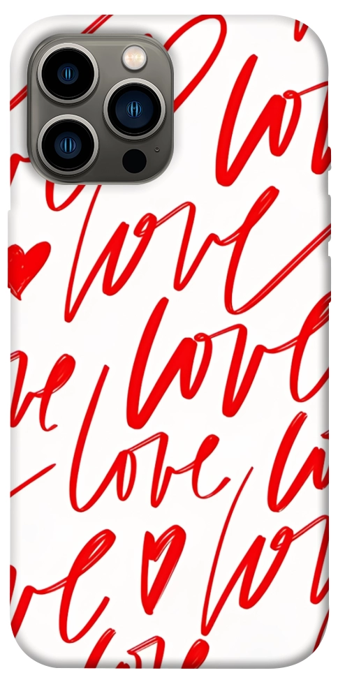 Чохол Love handwriting для iPhone 12 Pro Max