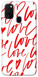 Чохол Love handwriting для Samsung Galaxy M30s﻿