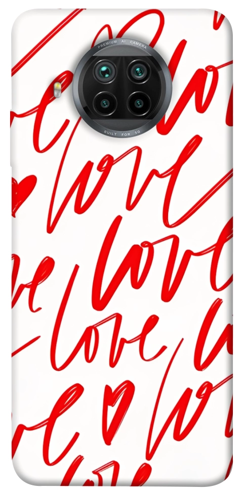 Чехол Love handwriting для Xiaomi Mi 10T Lite
