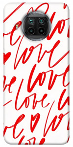 Чохол Love handwriting для Xiaomi Redmi Note 9 Pro 5G