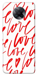 Чохол Love handwriting для Xiaomi Redmi K30 Pro