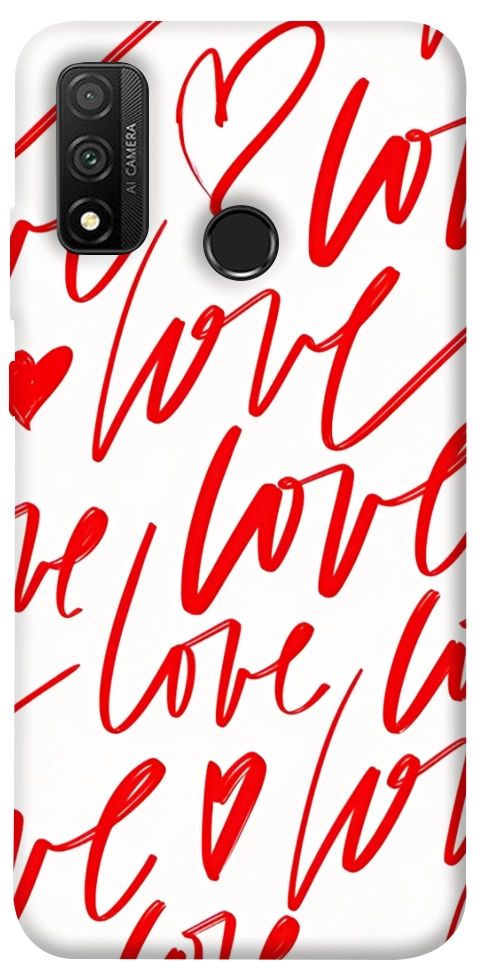 Чехол Love handwriting для Huawei P Smart (2020)
