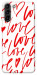 Чехол Love handwriting для Galaxy S21+