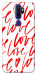 Чехол Love handwriting для Oppo A9 (2020)