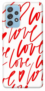 Чехол Love handwriting для Samsung Galaxy A52 5G