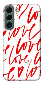 Чохол Love handwriting для Galaxy S22
