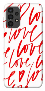 Чохол Love handwriting для Galaxy A13 4G