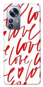Чохол Love handwriting для Xiaomi 12