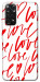Чехол Love handwriting для Xiaomi Redmi Note 11 (Global)