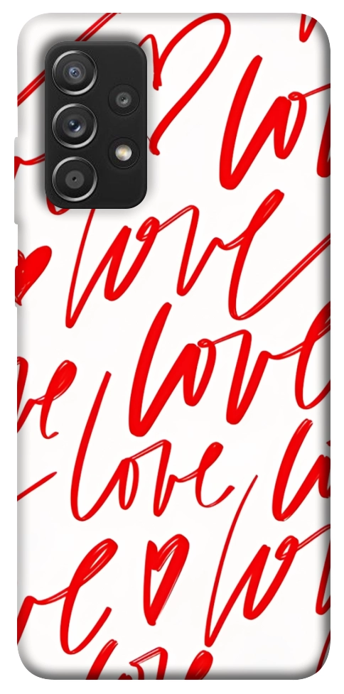 Чохол Love handwriting для Galaxy A52s