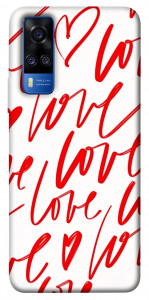 Чохол Love handwriting для Vivo Y51a