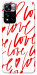 Чехол Love handwriting для Xiaomi Redmi Note 11 5G