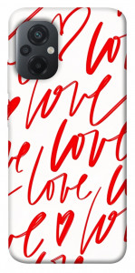 Чехол Love handwriting для Xiaomi Poco M5