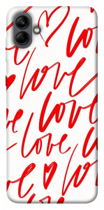 Чехол Love handwriting для Galaxy A04