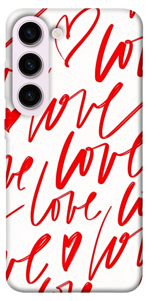 Чехол Love handwriting для Galaxy S23+