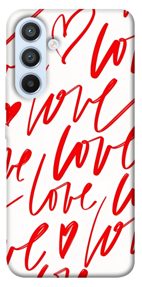 Чехол Love handwriting для Galaxy A54 5G