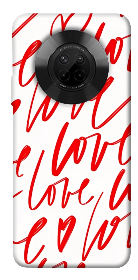 Чехол Love handwriting для Huawei Y9a