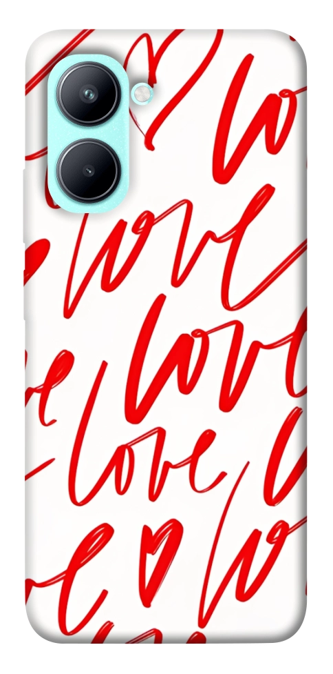 Чохол Love handwriting для Realme C33