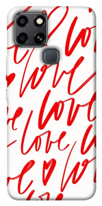 Чохол Love handwriting для Infinix Smart 6