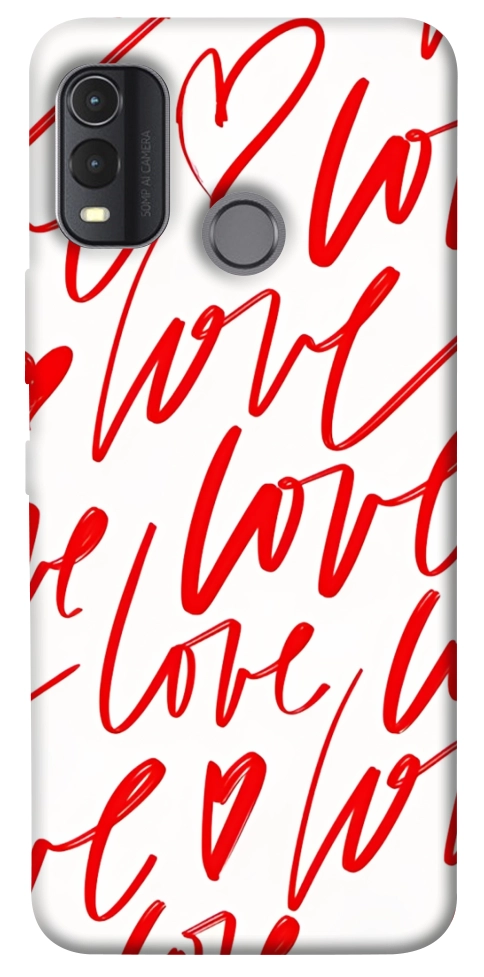 Чохол Love handwriting для Nokia G11 Plus