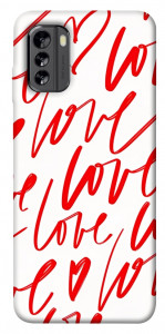Чохол Love handwriting для Nokia G60