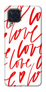 Чехол Love handwriting для Galaxy M32