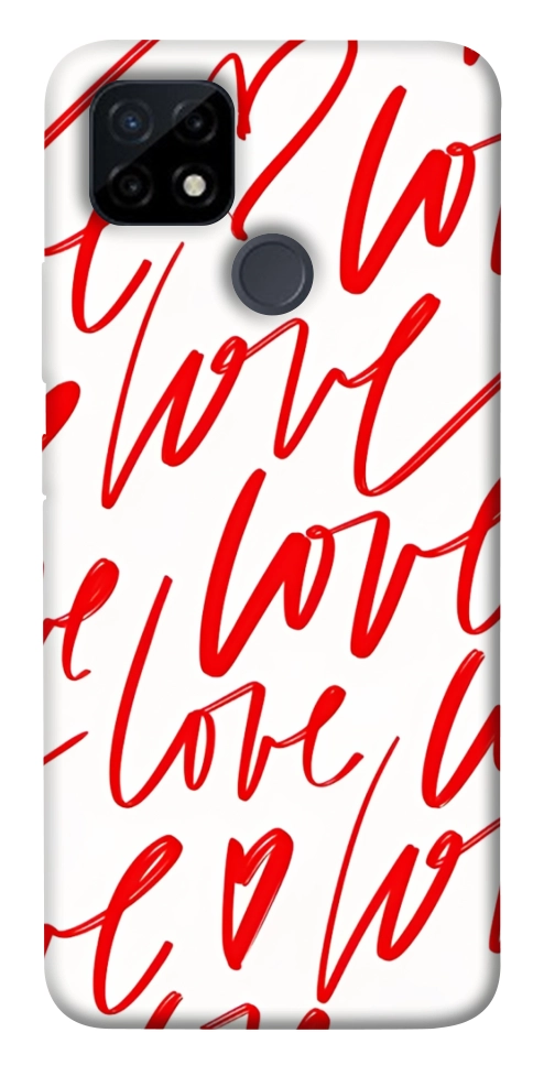 Чохол Love handwriting для Realme C12