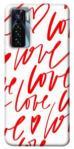 Чехол Love handwriting для TECNO Camon 17 Pro