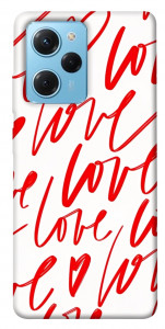 Чохол Love handwriting для Xiaomi Poco X5 Pro 5G