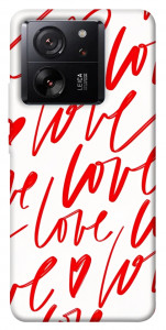 Чохол Love handwriting для Xiaomi 13T Pro