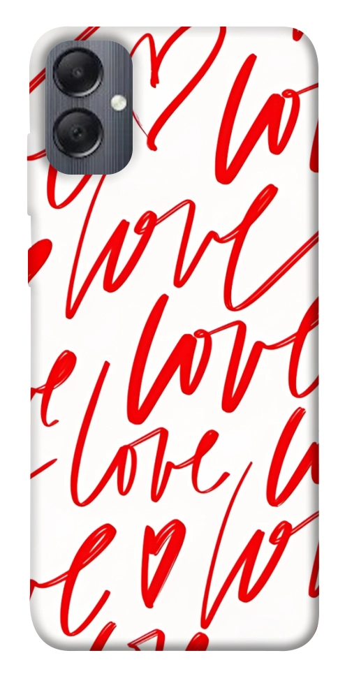 Чехол Love handwriting для Galaxy A05