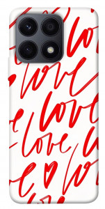 Чехол Love handwriting для Huawei Honor X8a