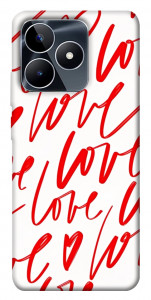 Чохол Love handwriting для Realme C53