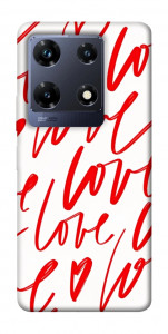 Чехол Love handwriting для Infinix Note 30 Pro NFC