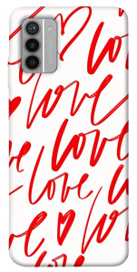 Чохол Love handwriting для Nokia G42