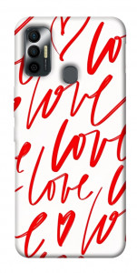 Чохол Love handwriting для TECNO Spark 7