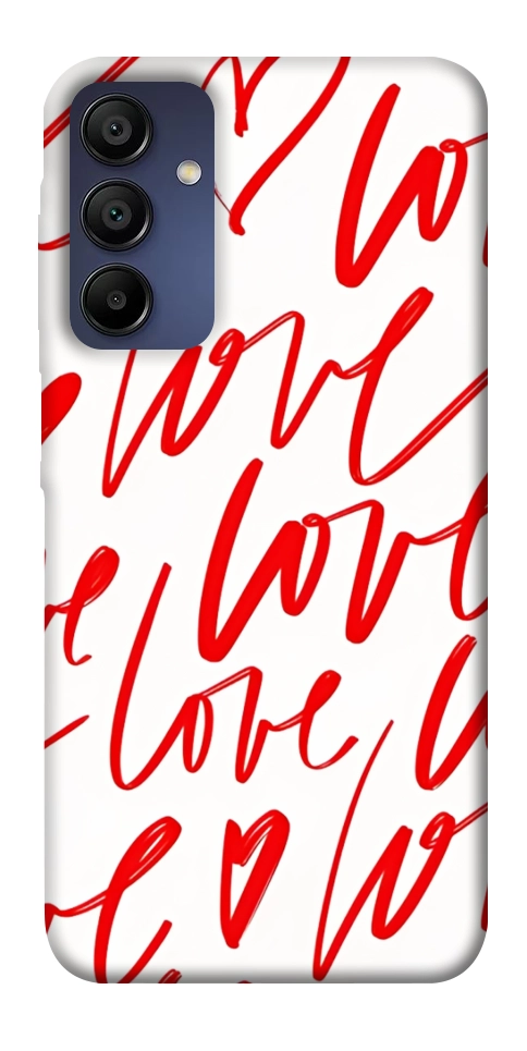 Чехол Love handwriting для Galaxy A15