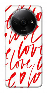 Чохол Love handwriting для Xiaomi Redmi A3