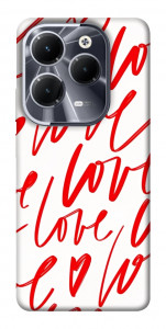 Чехол Love handwriting для Infinix Hot 40 Pro